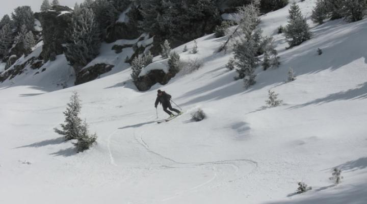 randonnée à ski en Vanoise. Mont Jovet