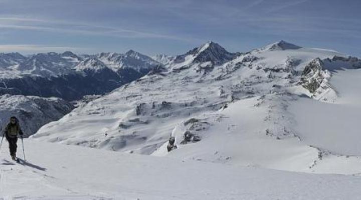 Arrivée au sommet de la Réchasse.