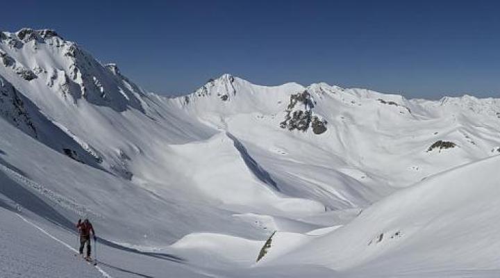 montée vers le col Tutu.