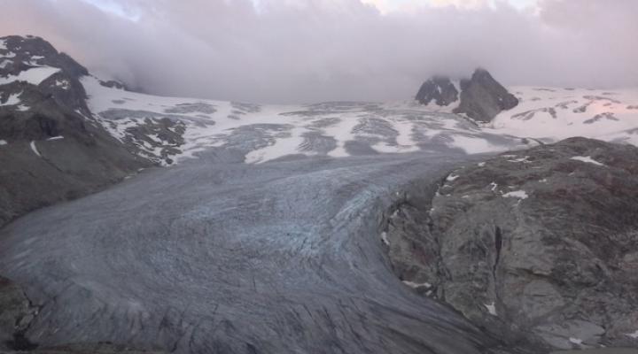 Les immenses glaciers du Ruitor