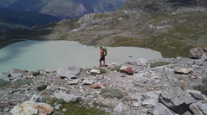 Vers le refuge Deffeyes