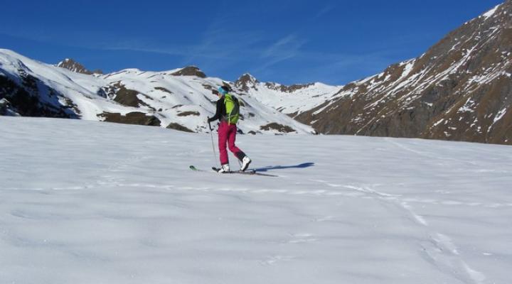 ski de randonnée dans le Beaufortain