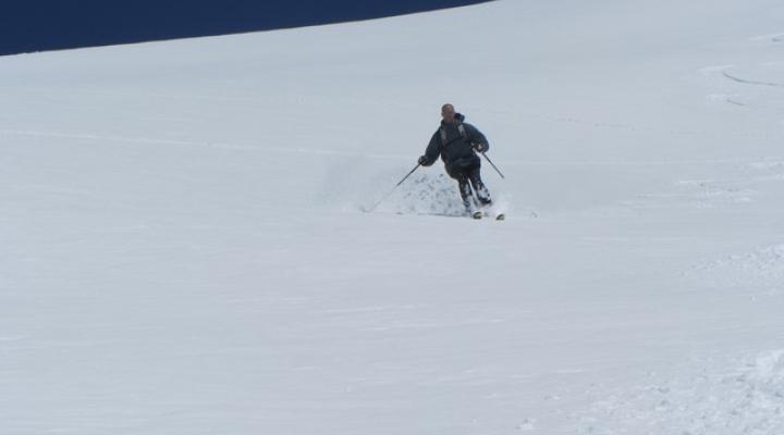 Ski de randonnée au Dôme des Glaciers
