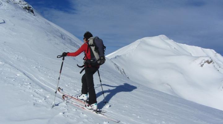 ski de randonnée dans le Beaufortain Combe Bénite
