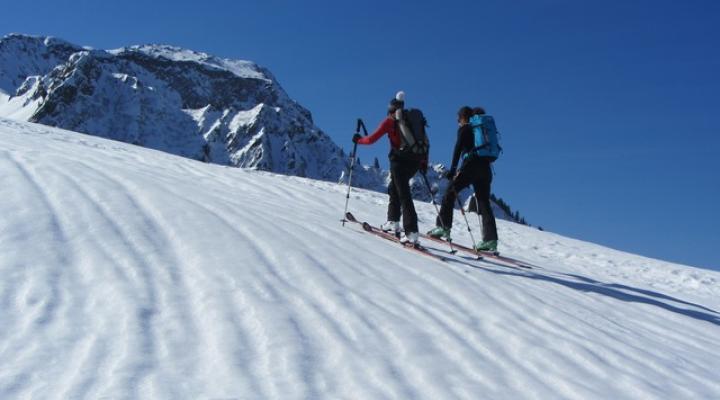 Ski de rando dans le Beaufortain avec les guides des Arcs