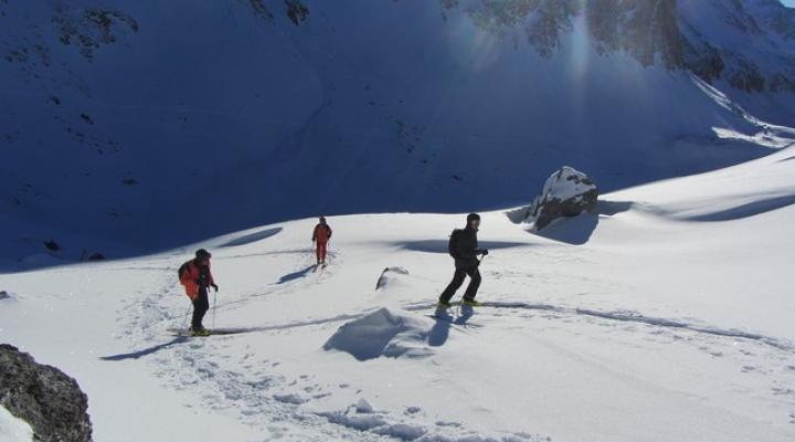 Initiation au ski de randonnée aux Arcs
