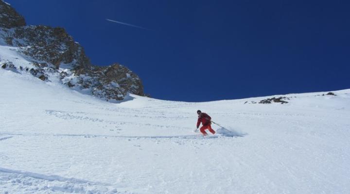 Ski de randonnée dans le Beaufortain pointe de Combe Neuve