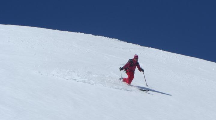 Ski de randonnée en télémark