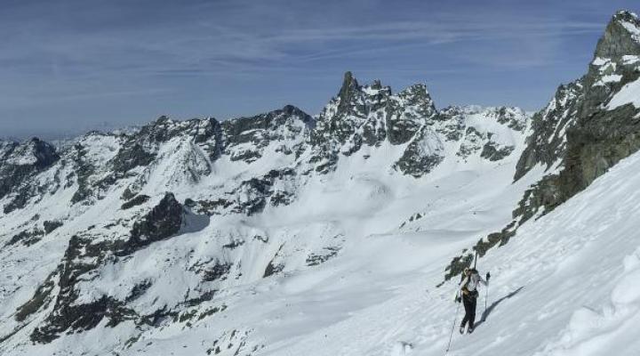 Au dessus du refuge Pontese.