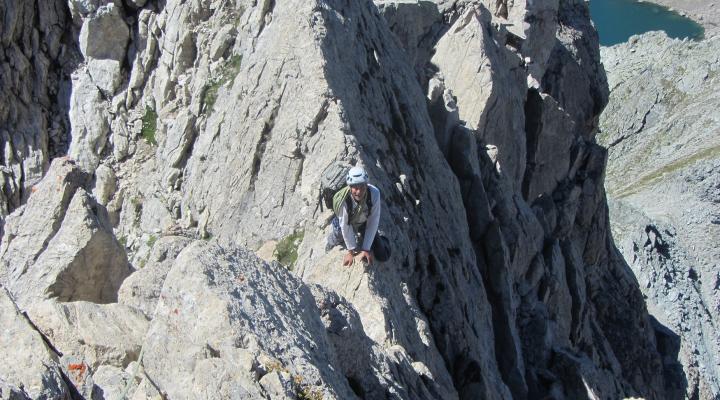 Pilier Sud de la Nova et traversée des Arêtes.