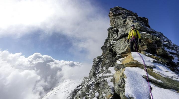 Au pied du grand gendarme.