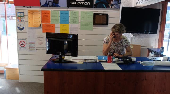 Sylvaine déja en plein travail