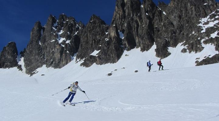 Ski de randonnée en Maurienne col de la Combe