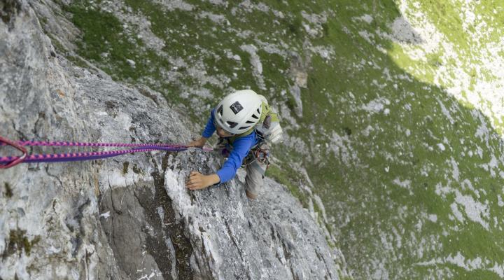 Sortie de la très jolie 3ième longueur.