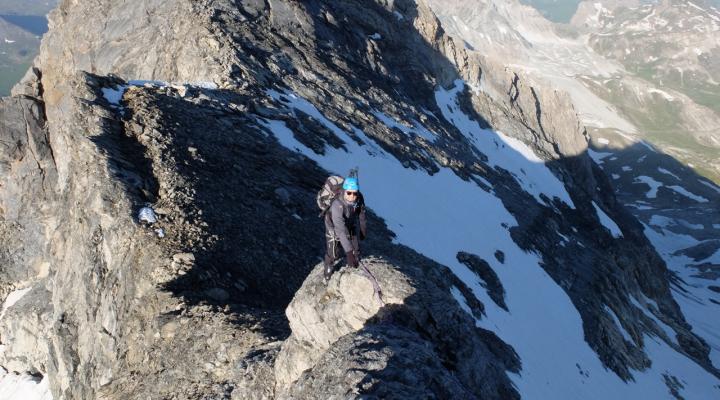 Tsanteleina arête sud