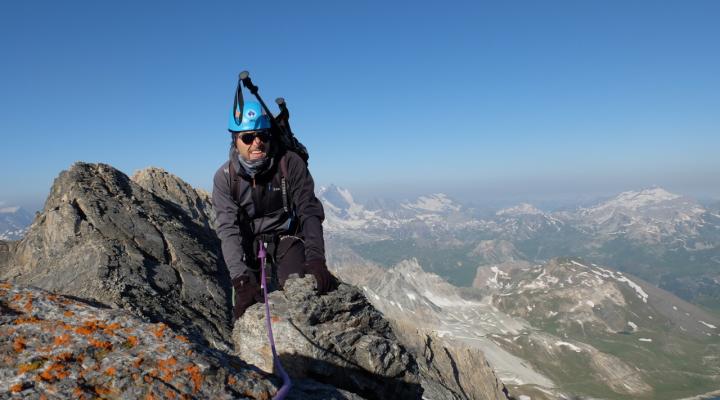 Tsanteleina arête sud