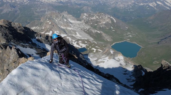 Tsanteleina arête sud