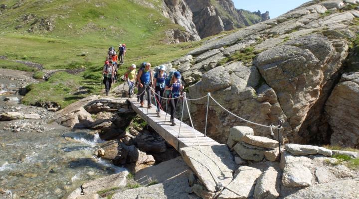 En montant au col de la Lauze