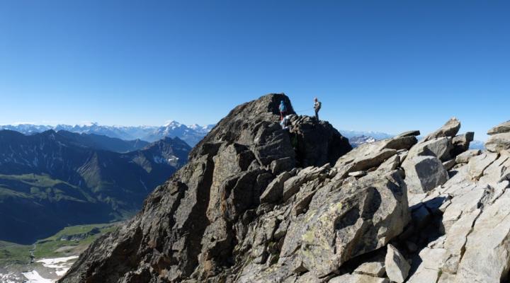 Le sommet du Mont Tondu