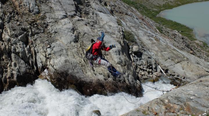La fameuse tyrolienne