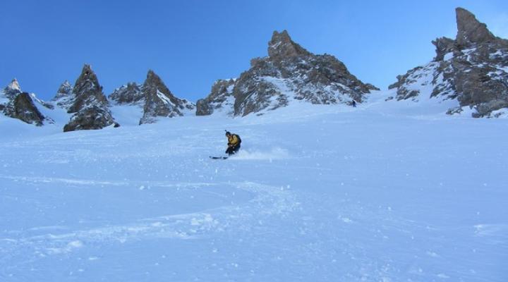 Tignes ski hors piste 