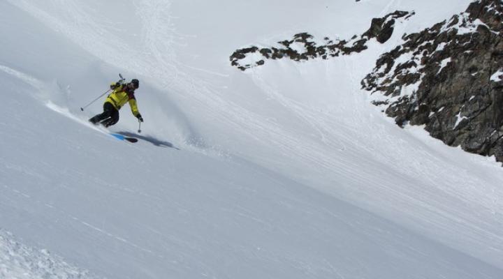 Les Arcs ski hors piste - Aiguille Rouge - guides des arcs