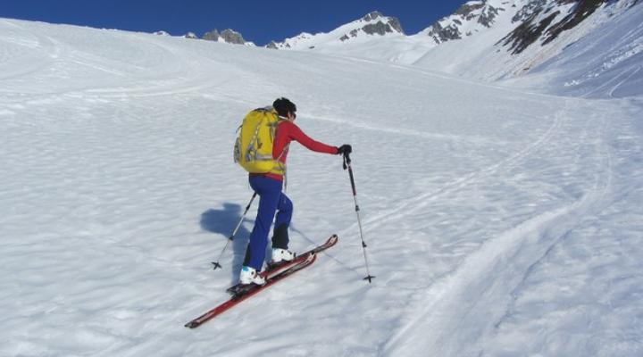 Ski de randonnée en Maurienne le Rocher de Sarvatant