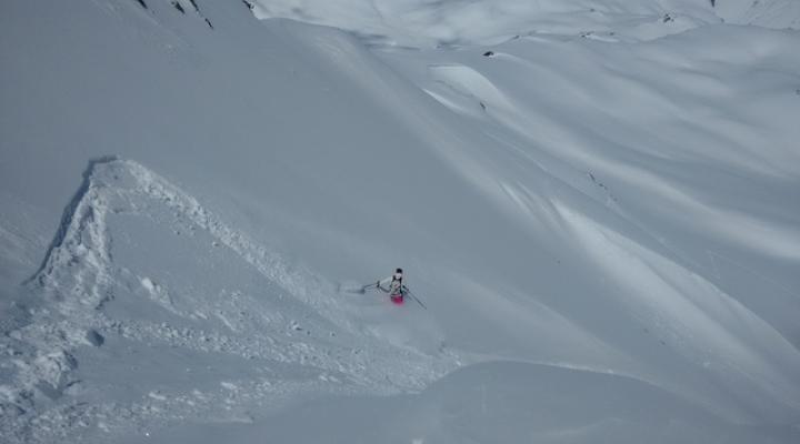 Ski de randonnée dans le Beaufortain Le Roc d'Enfer