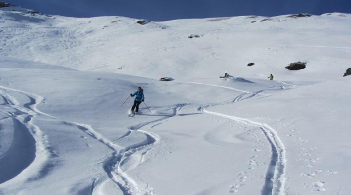 Ski de randonnée dans le Beaufortain Pointe de Dzonfié
