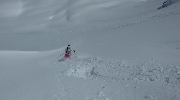Ski de randonnée dans le Beaufortain Le Roc d'Enfer