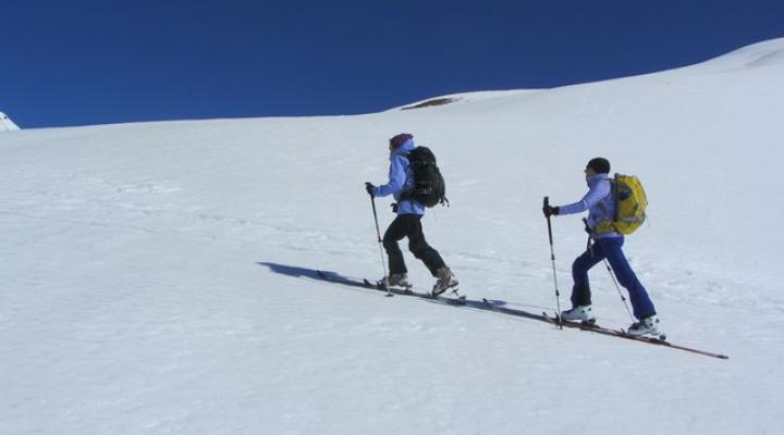 Ski de randonnée en Maurienne col du Merlet