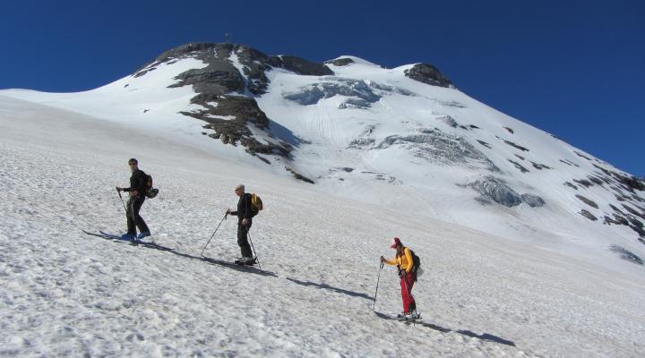 Tignes hors piste - ski de randonnée en juillet