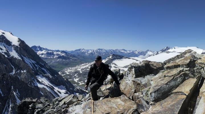 Sommet de la glière