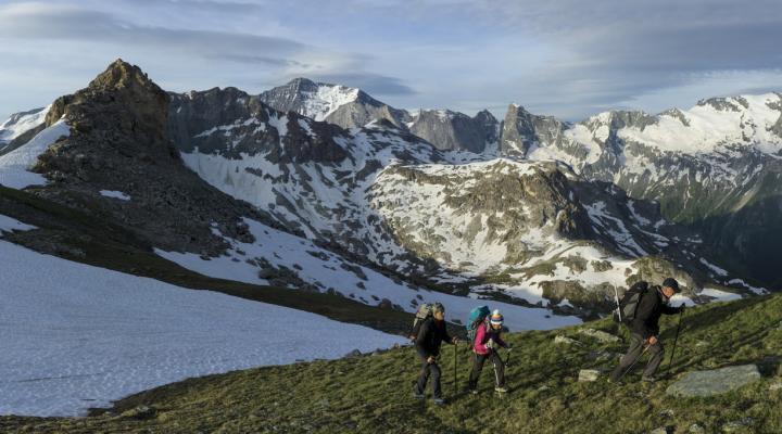 Au dessus du refuge de Plaisance.