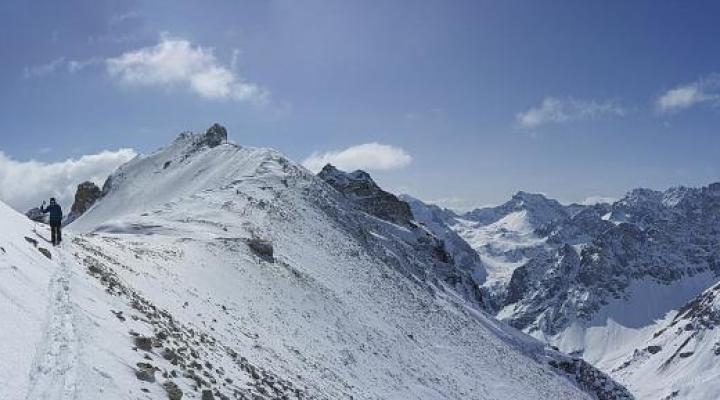 Traversée vers le colle della val Fissela
