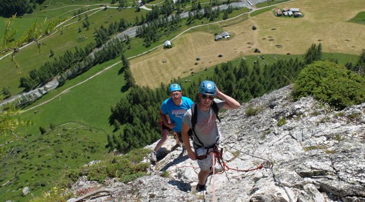 Via ferrata les Bettieres Peisey Nancroix