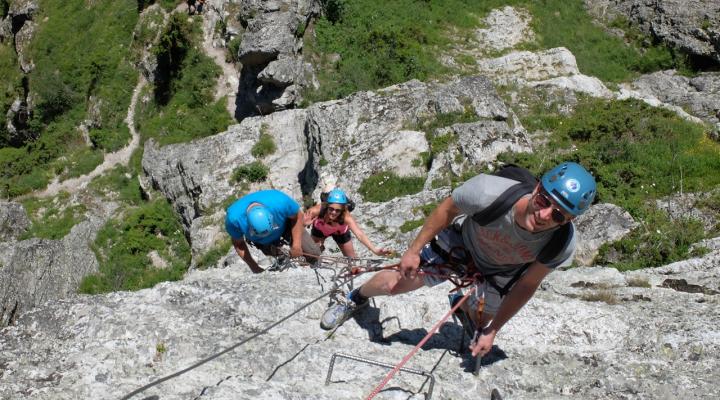 Via ferrata les Bettieres Peisey Nancroix
