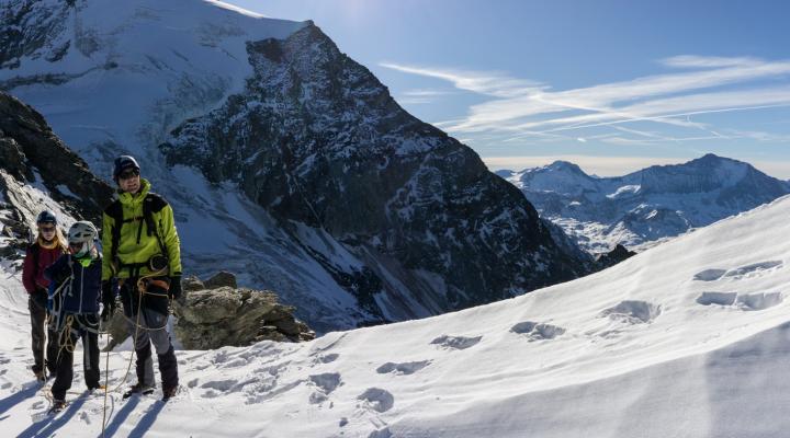 petite zone tranquille avant de commencer à grimper