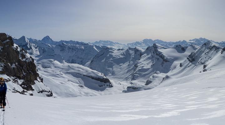 Montée assez tranquille en direction du sommet