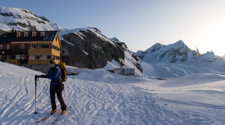 départ de Lammeren hütte