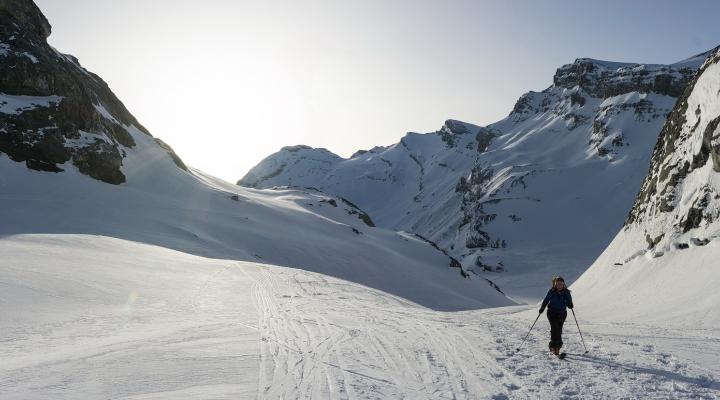 Montée assez tranquille en direction du sommet