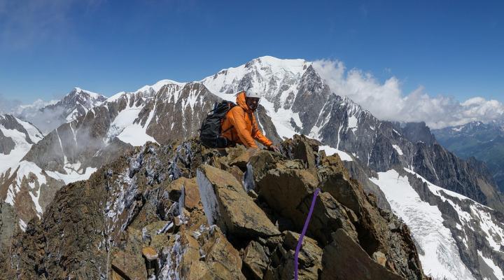 Sur la très belle partie horizontale.