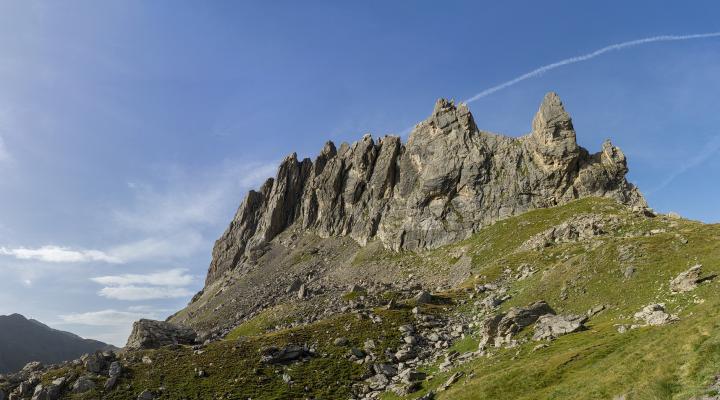 vue de l'ensemble de la traversée.