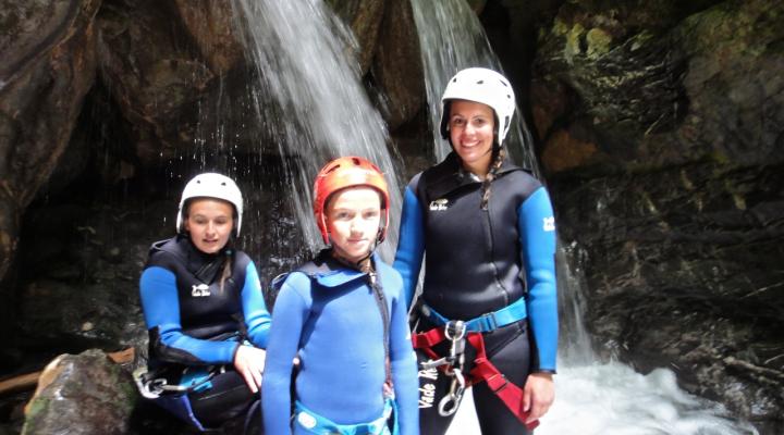 canyoning les Arcs