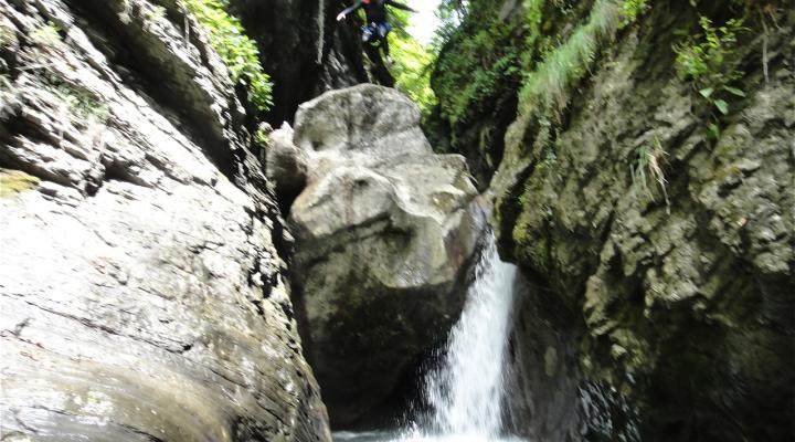 canyoning les Arcs