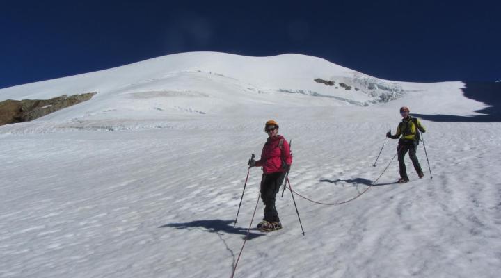 Dôme des Glaciers par le glacier des Glaciers - Guides des Arcs