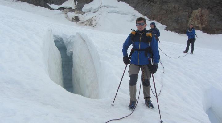 Dôme des Glacier par le glacier des Glaciers - Guides des Arcs