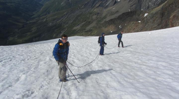 Dôme des Glacier par le glacier des Glaciers - Guides des Arcs