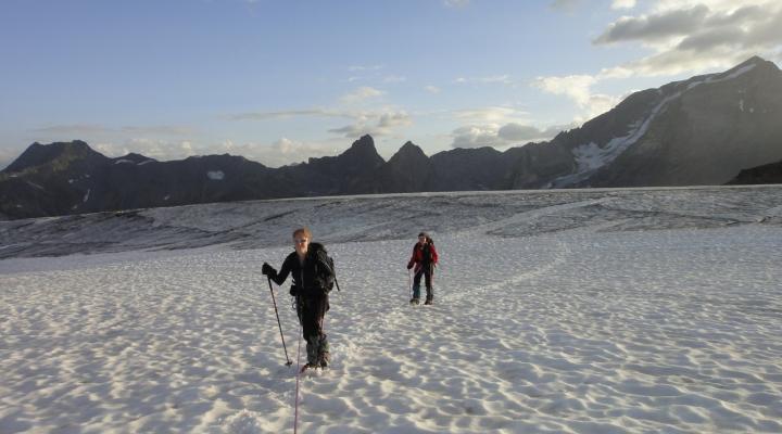 Sur le glacier du Dard en Vanoise