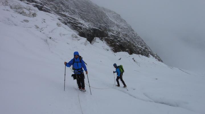 En montant au Grand Paradis
